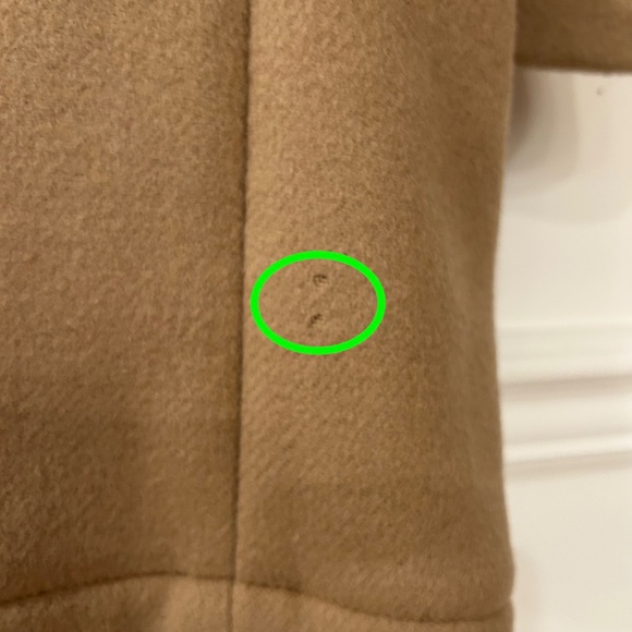 Brooks Brothers Men's Beige Wool Duffel Coat - XXL - Great Condition with Flaws - Picture 12 of 16